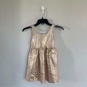 Pippa & Julie Star Metallic Dress Size 6X